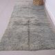Pale Vintage Moroccan Rug 137 x 295 cm - Berber Wool Rug - Handmade Rug