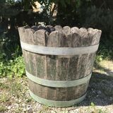 Wood planter