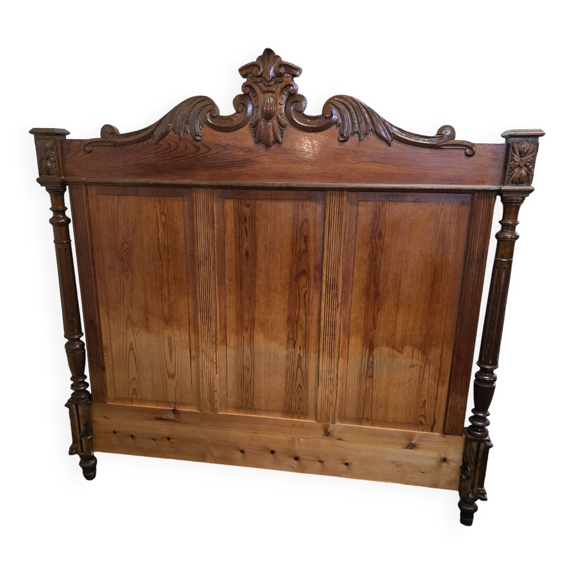 Antique headboard