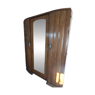 Wardrobe with mirror