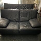 Leather sofa set