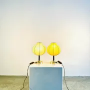 Cocoon Table Lamp By Friedel Wauer For Goldkant Leuchten, Germany, Circa 1960S/1970S