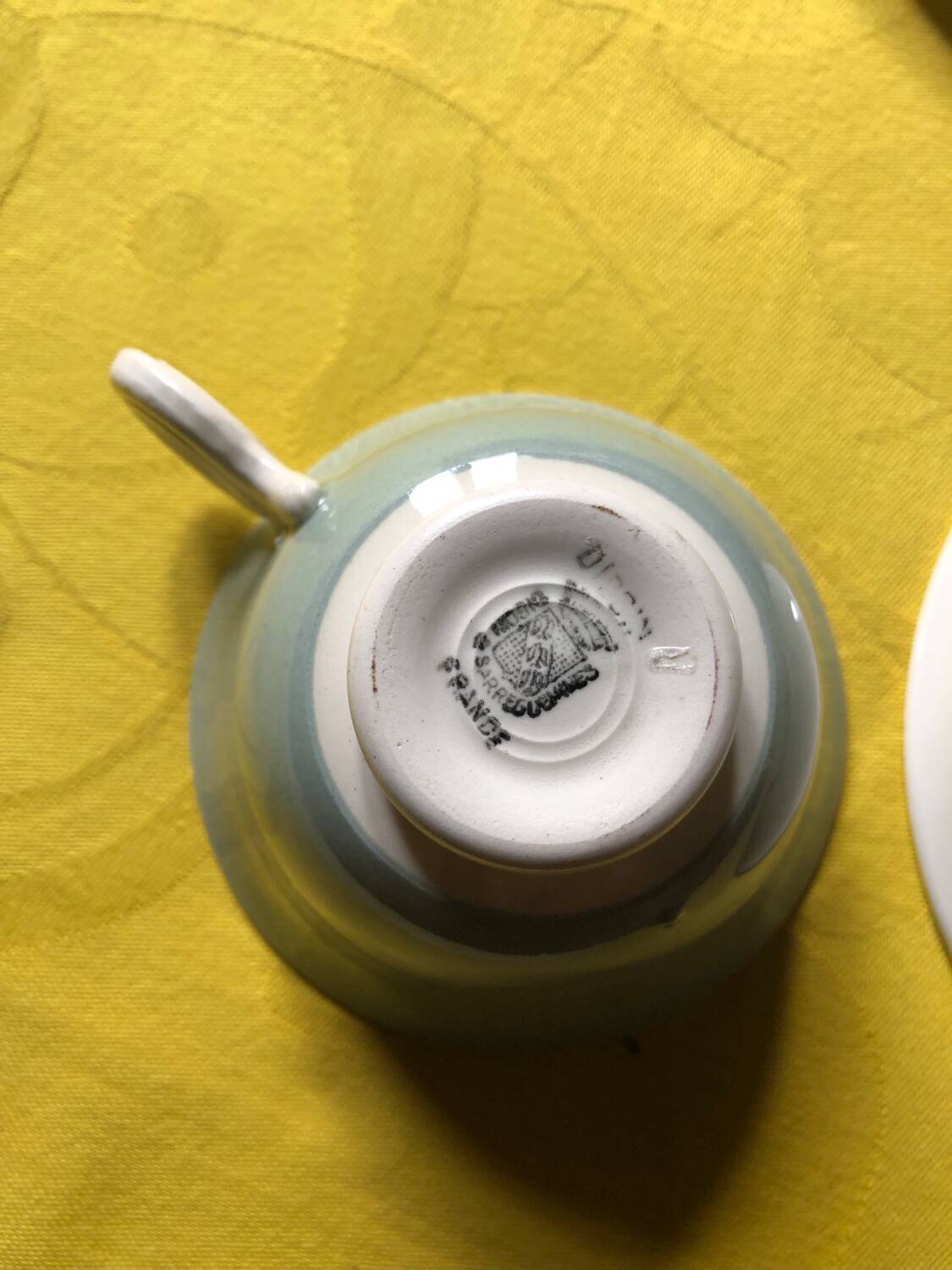 Art Deco Coffee Service Digoin Sarguemines