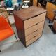 Wooden chest of drawers
