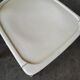 Set de 6 chaises bistrot vintages blanches