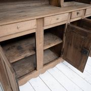 Large Oak 2-Part Buffet, France, 1780s