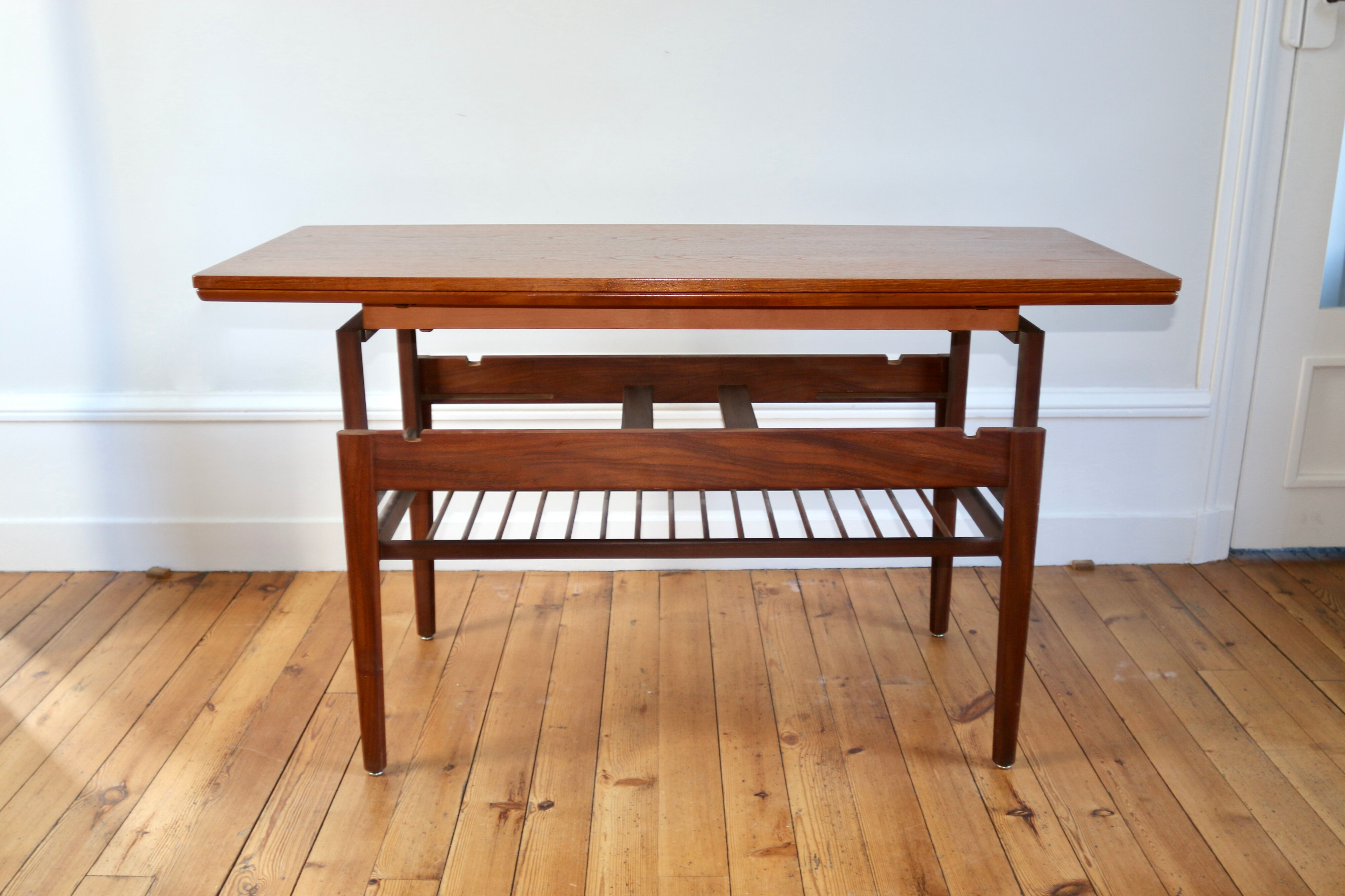 Scandinavian liftable coffee table "Elevator" Kai Kristiansen