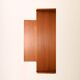 1960s Scandinavian Teak Secretaire with Sculpted Handles