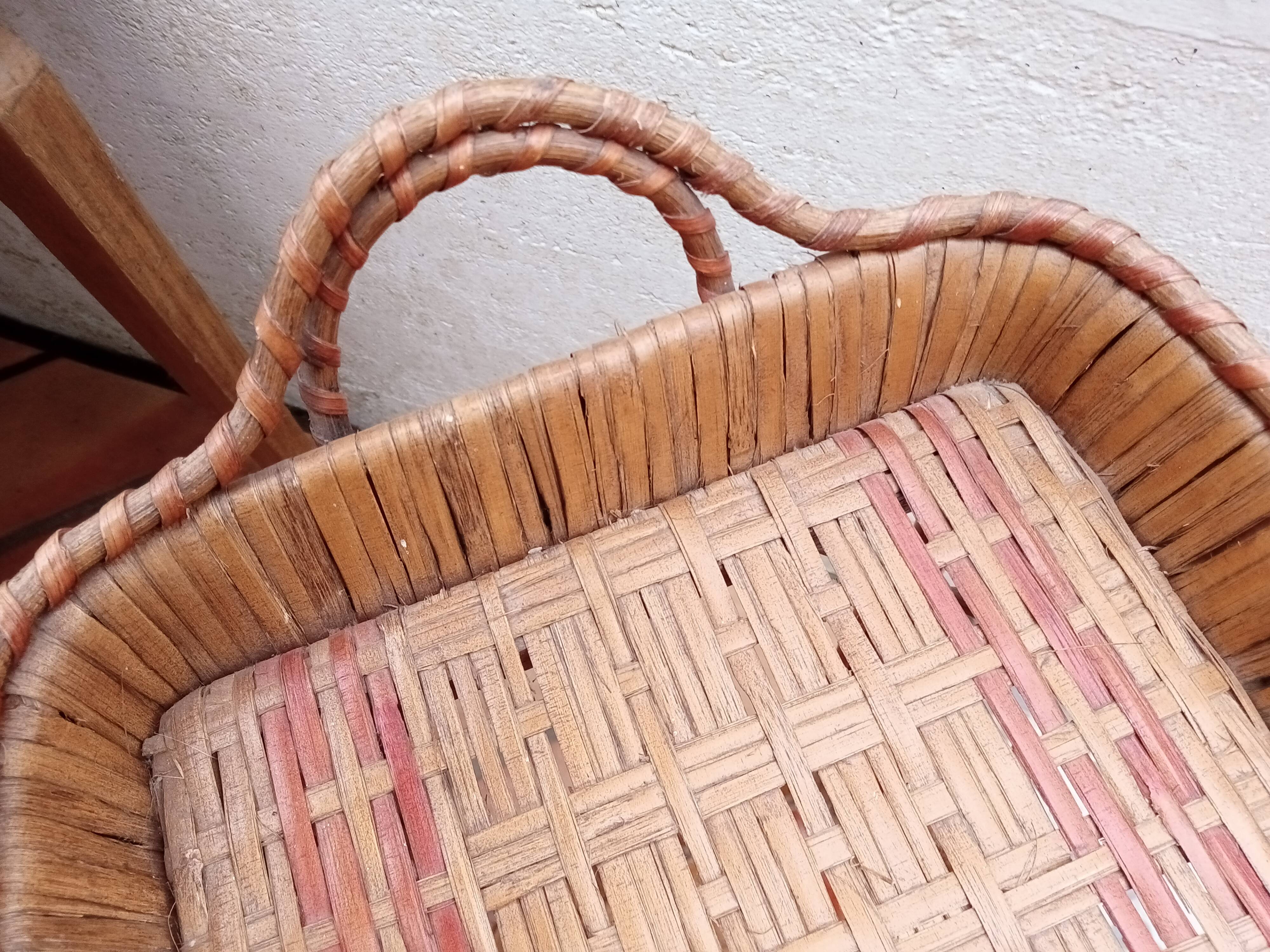 Small rattan table