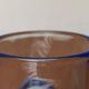 Vase en verre bleu modèle 20064 de style Mid-Century par Vladislav Urban pour Hermanova Hut, années 1960