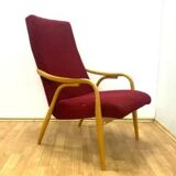 Retro TON armchairs by Antonín Šuman, bentwood, 1960s