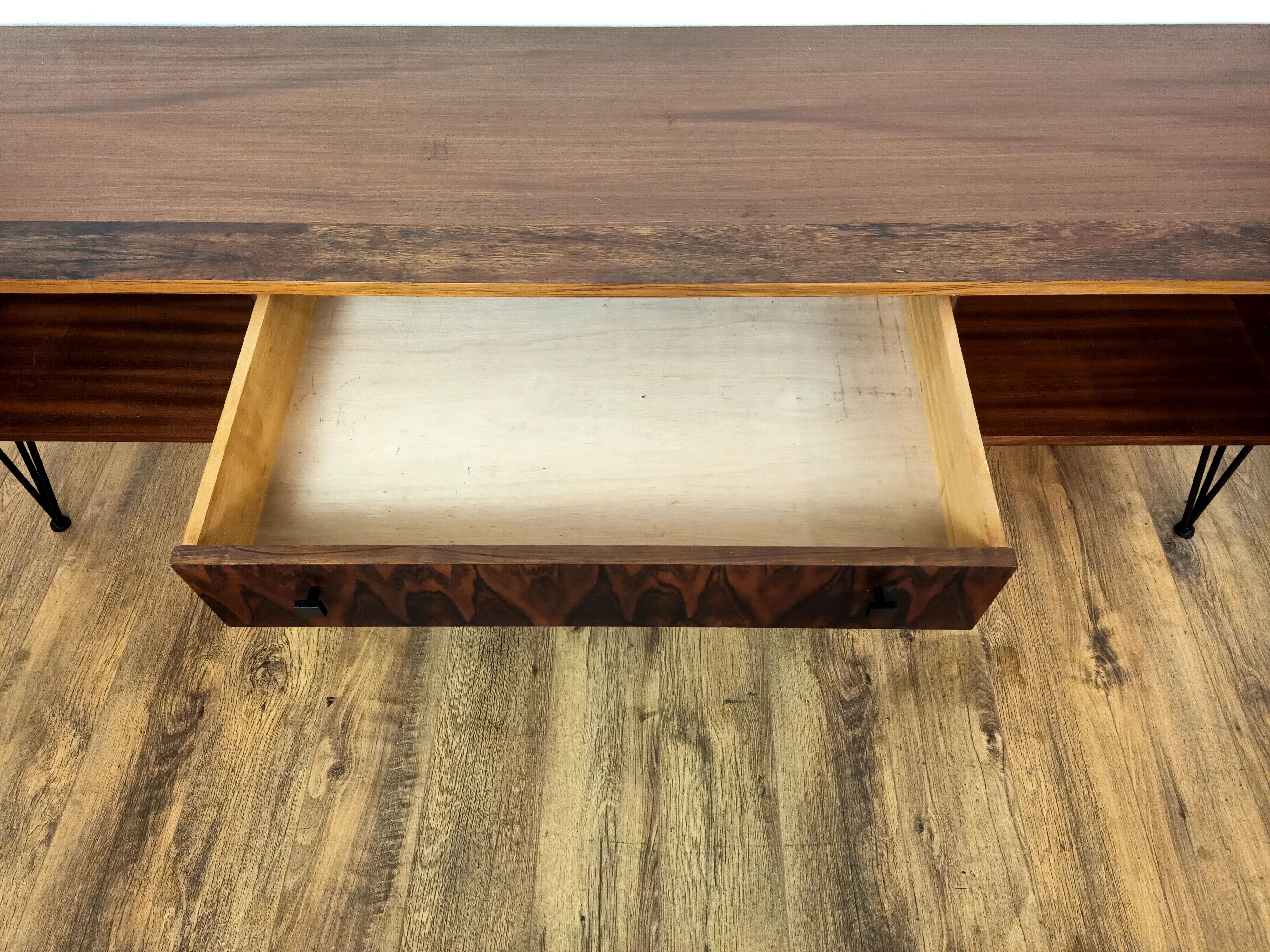 Scandinavian rosewood teak row