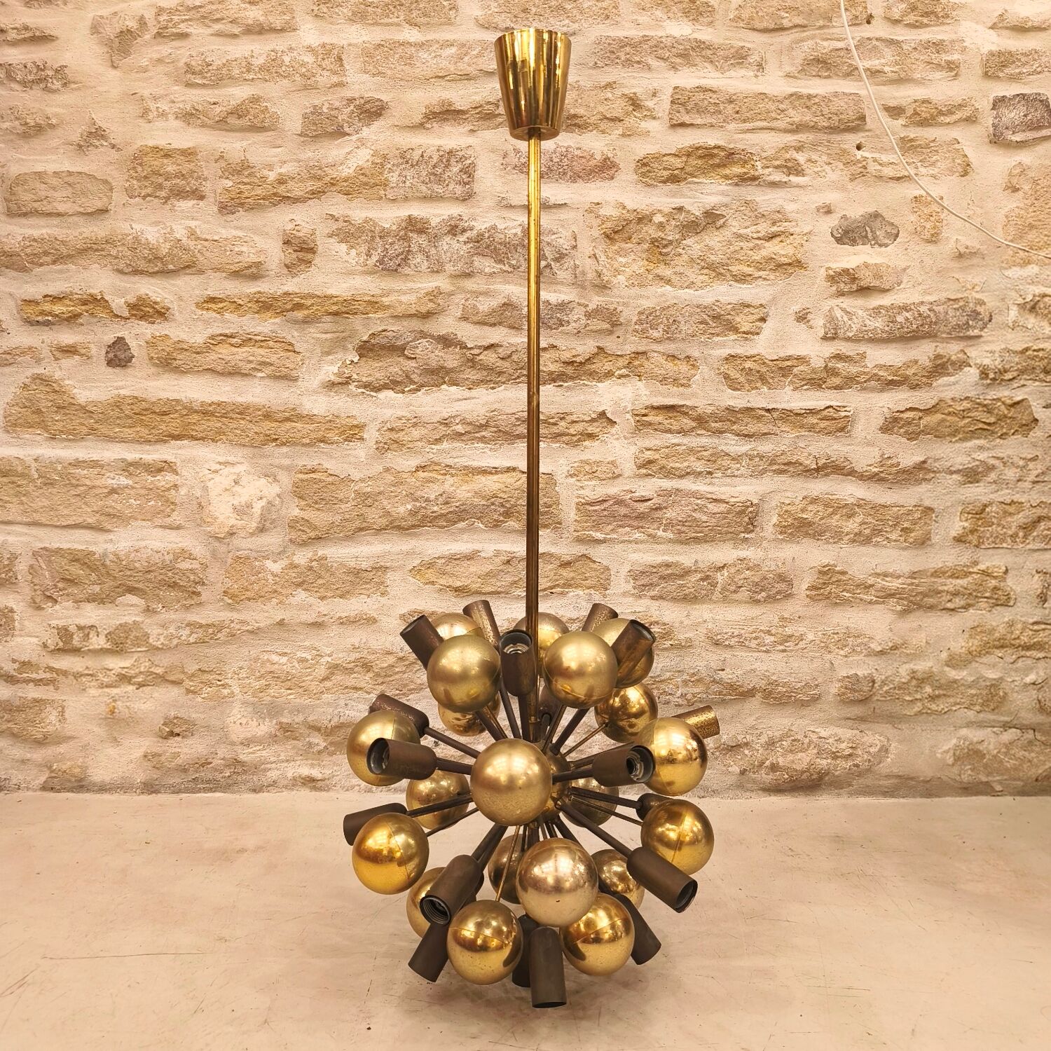 Lustre Atomic design Dorothée Becker edition Cosack Leuchten, 1970