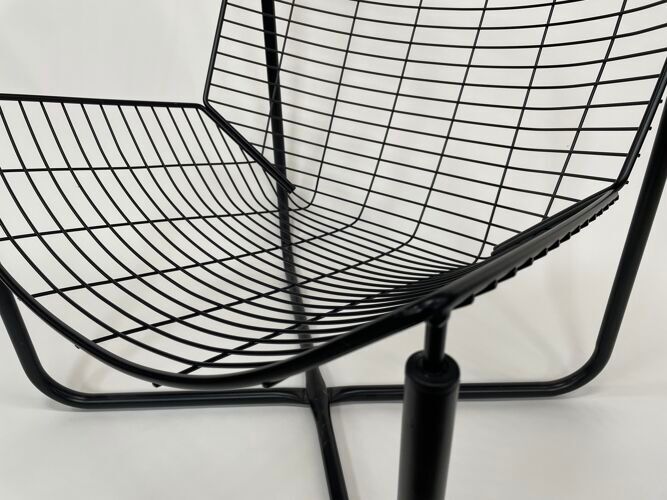 Niels Gammelgaard low chair vintage Jarpen chair for Ikea