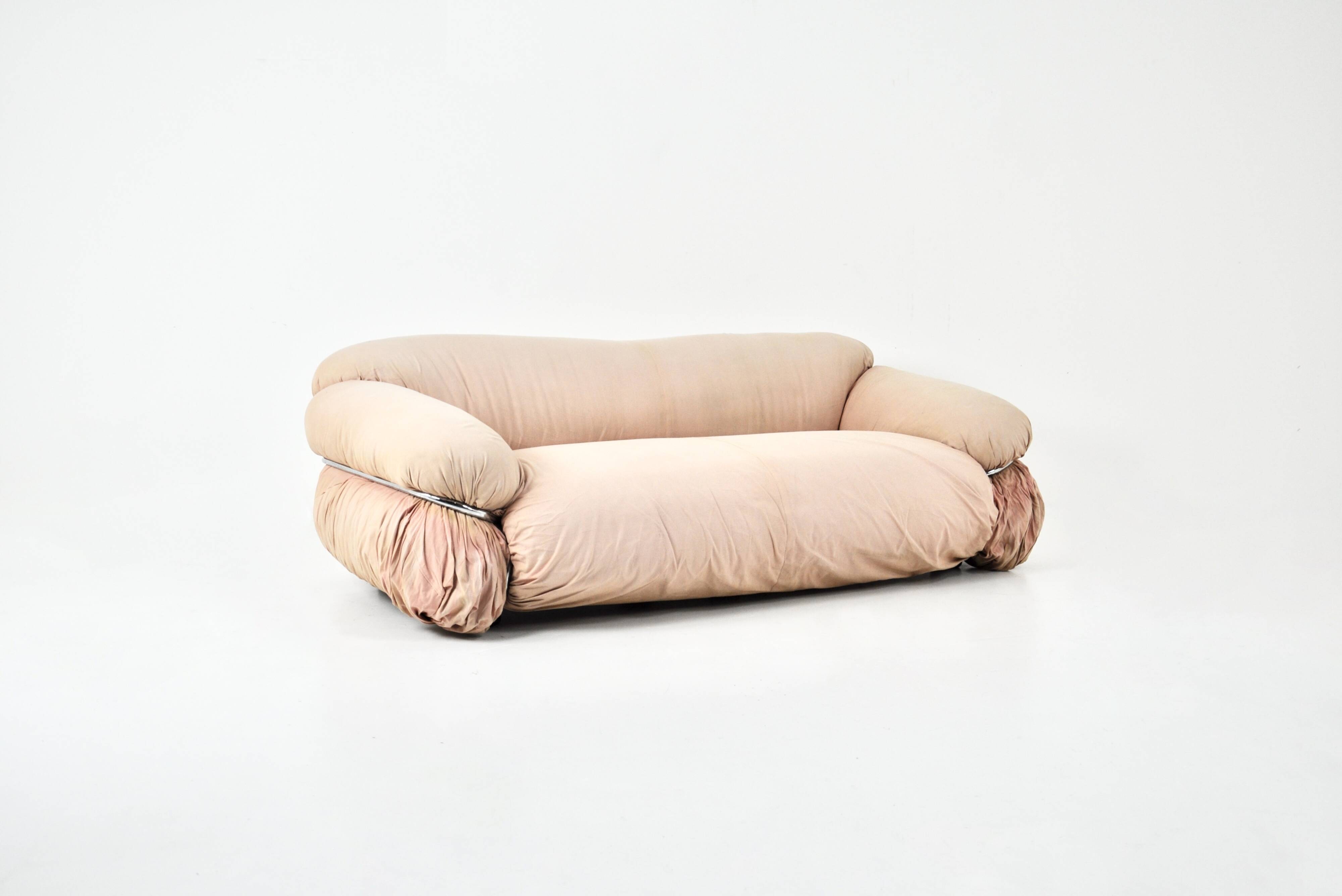 “Sesann” sofa by Gianfranco Frattini for Cassina, 1970s