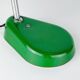Industrial green metal desk lamp by A. Perazzone Torino, Italy, 1960s.