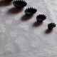 Set of trundle ashtrays in patinated bronze with 5 cups "hedgehog" attributed to Walter Bosse