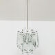 Ice glass chandelier by J.T. Kalmar