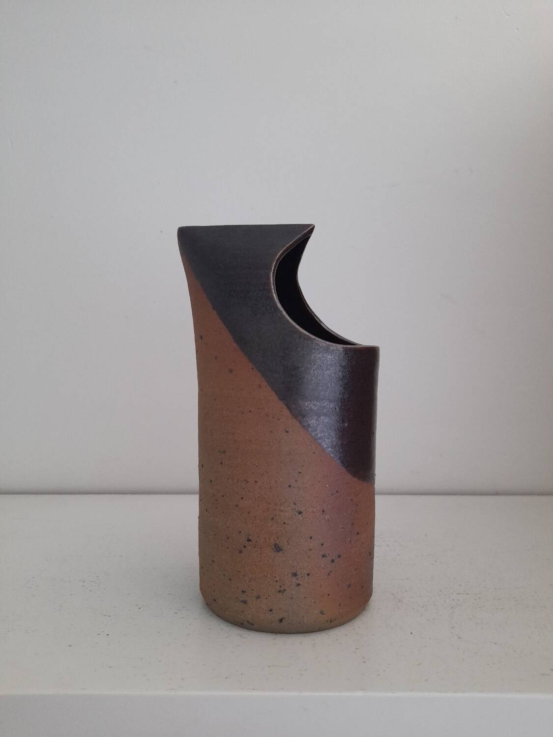 Delhaye ceramic stoneware vase