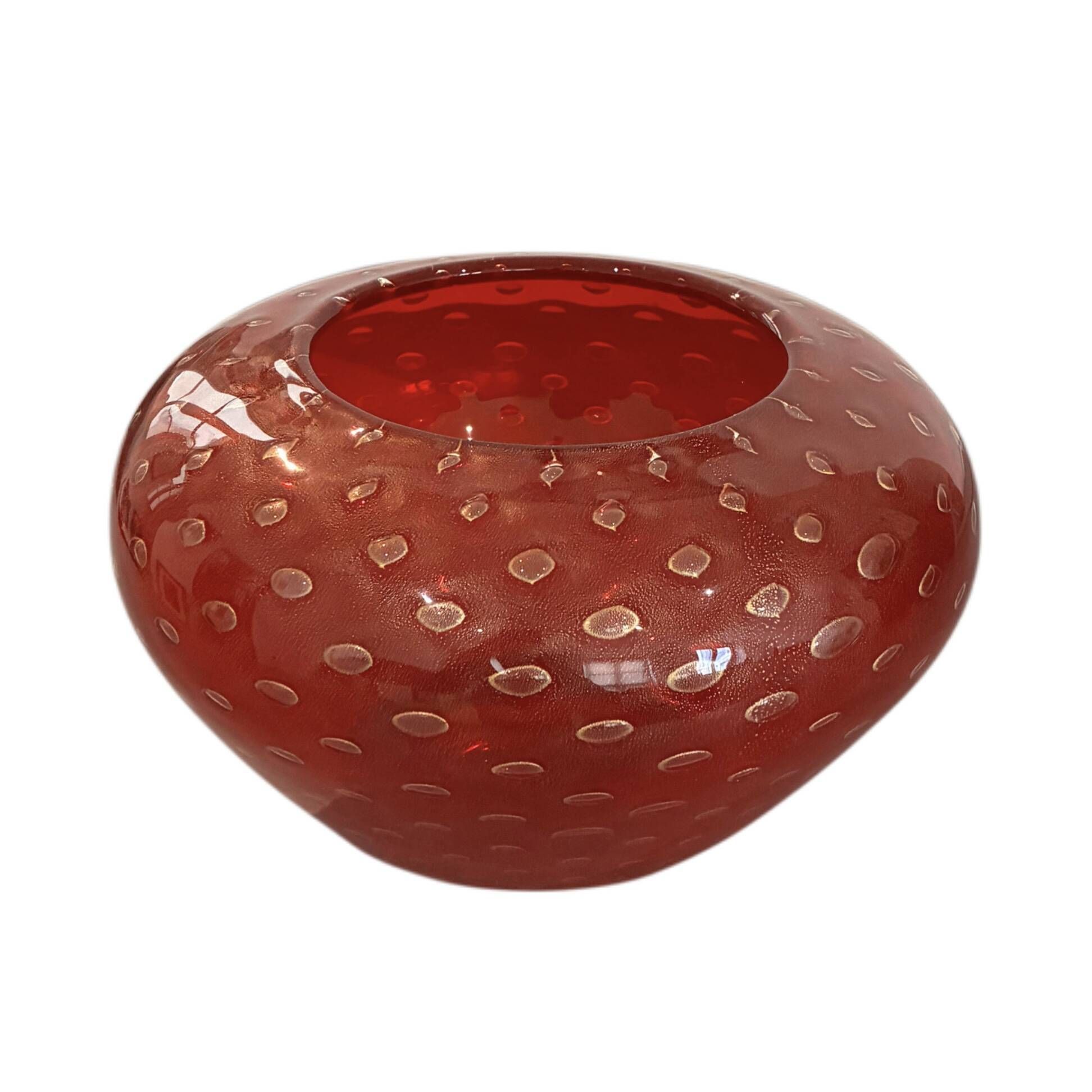 Alfredo barbini (1912-2007), murano, vase en verre, vers 1970