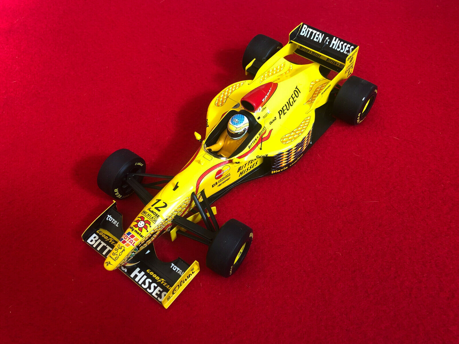 Jordan 197 peugeot (1997) 1/18 paul's model art minichamps | Selency