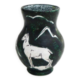 Chamois midcentury matte vase