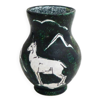 Vase mat midcentury Chamois