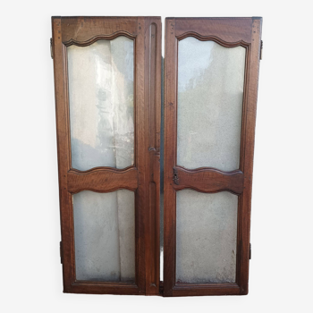 Louis XV style glazed library doors