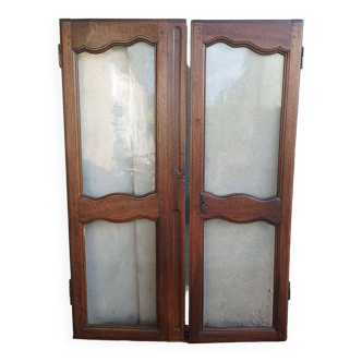 Louis XV style glazed library doors