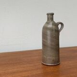 Mid-Century Minimalist Studio Pottery Carafe Vase, 1960s