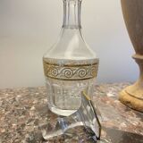 Baccarat crystal carafe with stopper