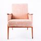 Vintage checkered armchair