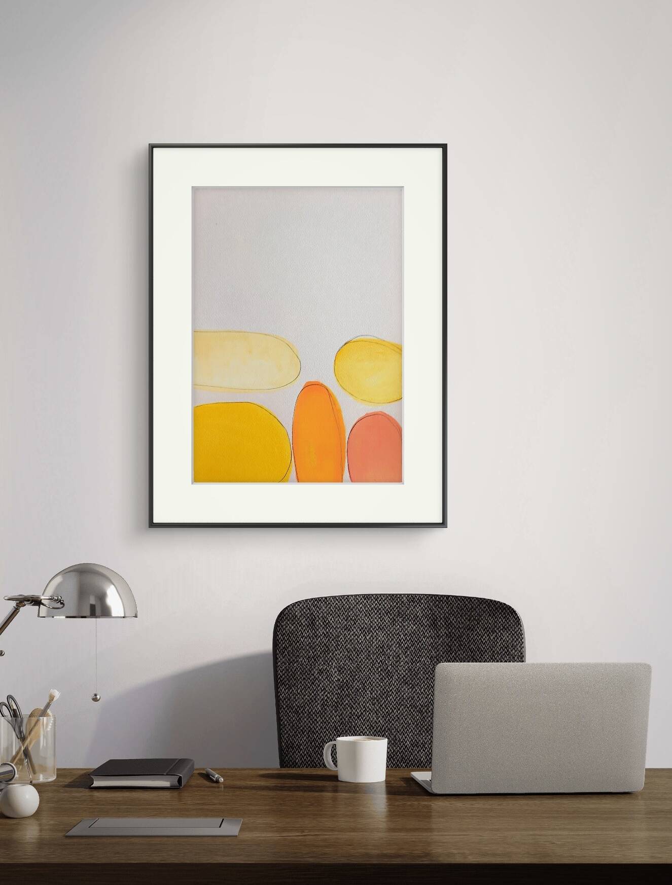 Original minimalist abstract painting