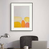 Peinture original abstrait minimaliste