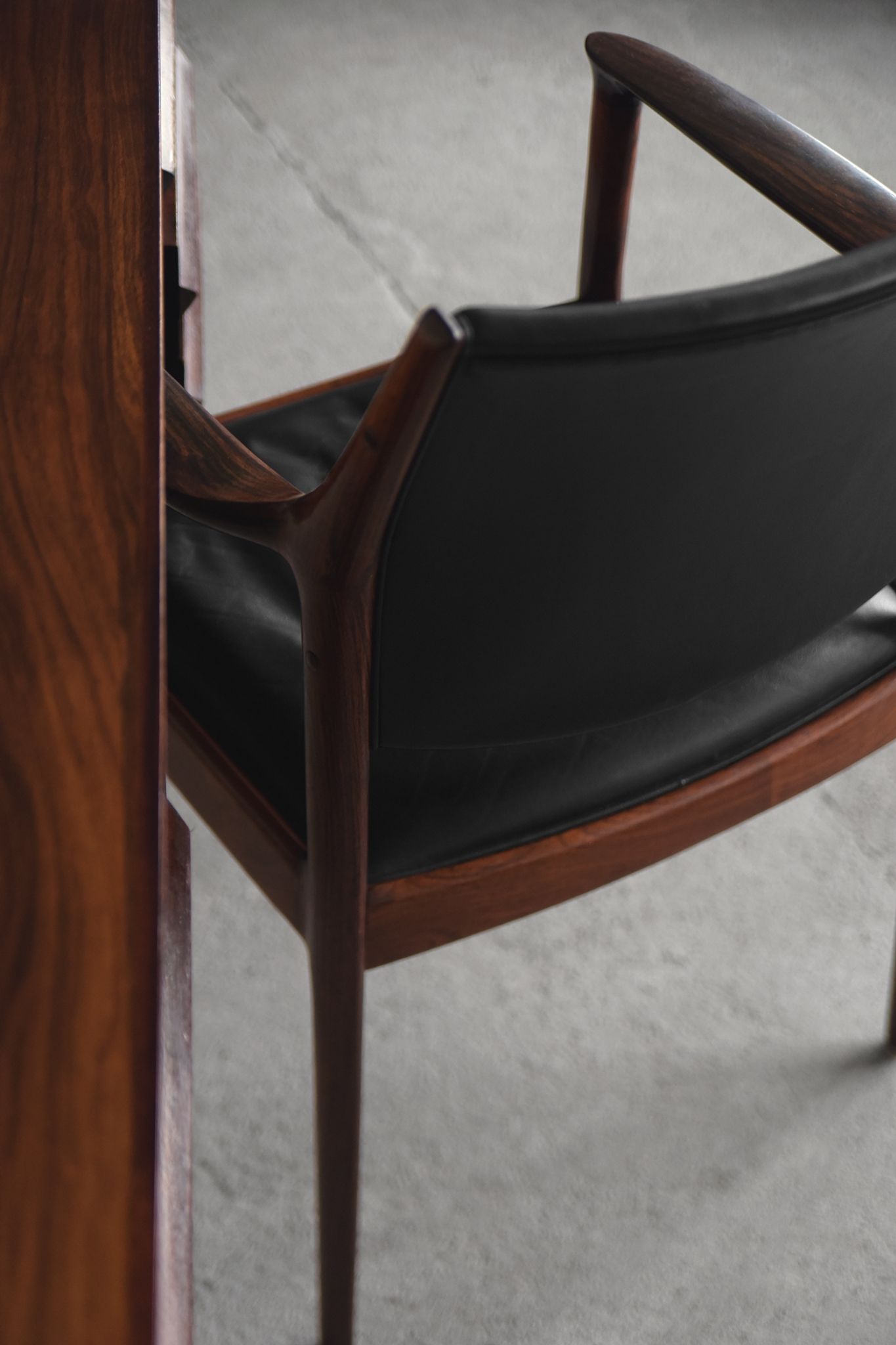 Executive rosewood Norwegian desk by Torbjørn Afdal for Haug Snekkeri AS Bruksbo, 1960s