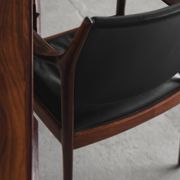 Executive rosewood Norwegian desk by Torbjørn Afdal for Haug Snekkeri AS Bruksbo, 1960s