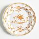 Assiette faïence de Moustiers oiseau orange