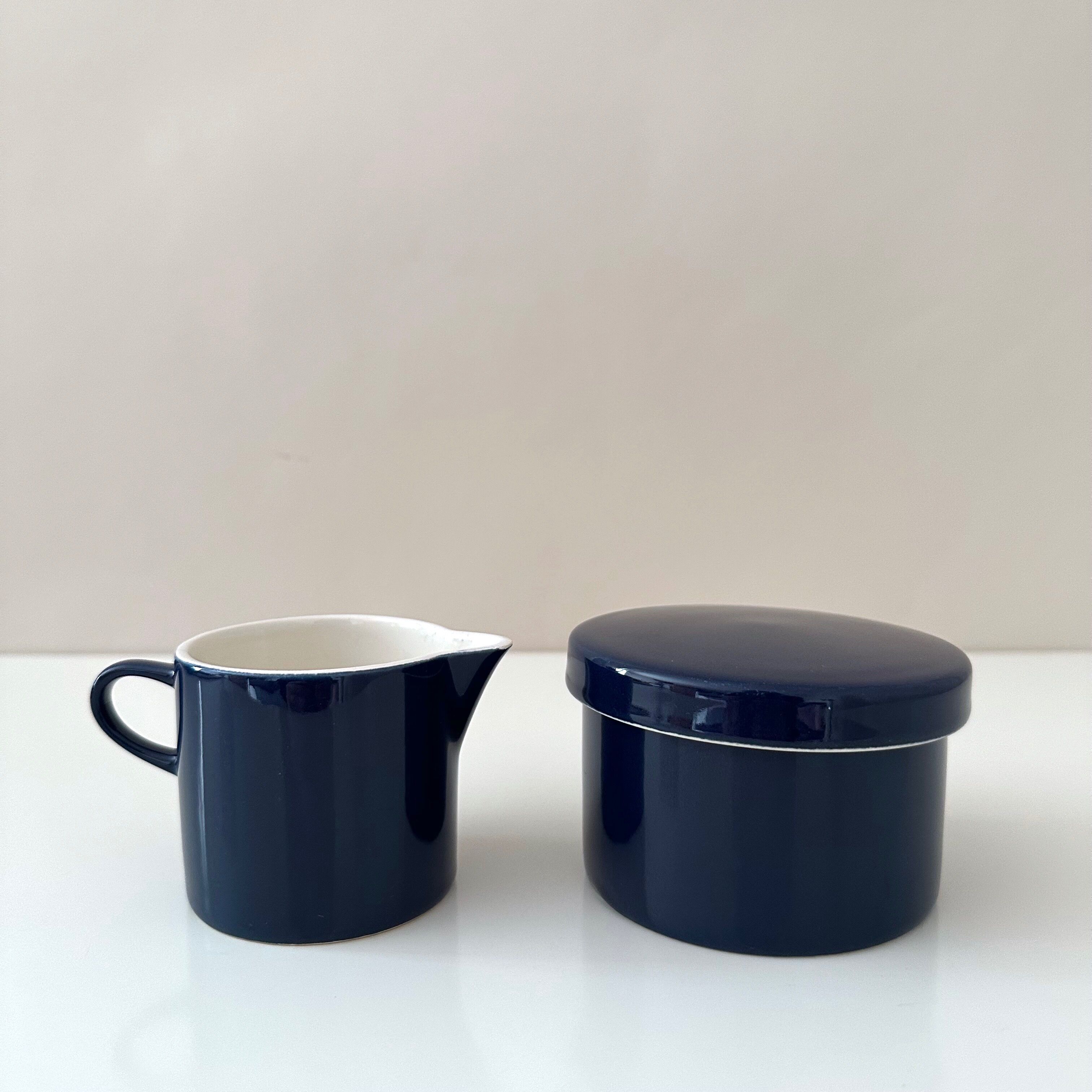Melitta Stockholm for 6 persons, coffee set blue, 60's
