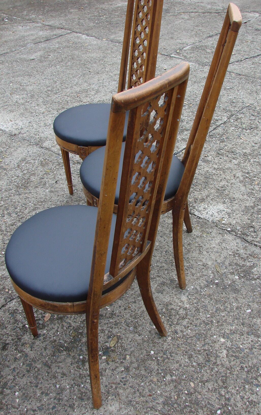 Ensemble de 4 chaises , Jasienica fin des années 60