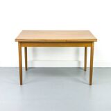 Danish Extendable Oak Dining Table, 1960s