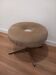 Pouf pivotant en velours par ISKU 1960 Finlande