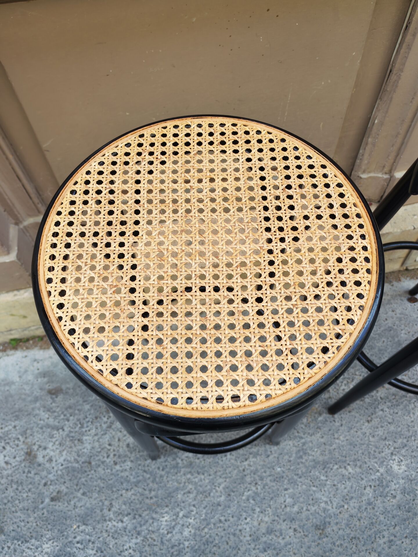 Paire de tabourets de bar bistrot