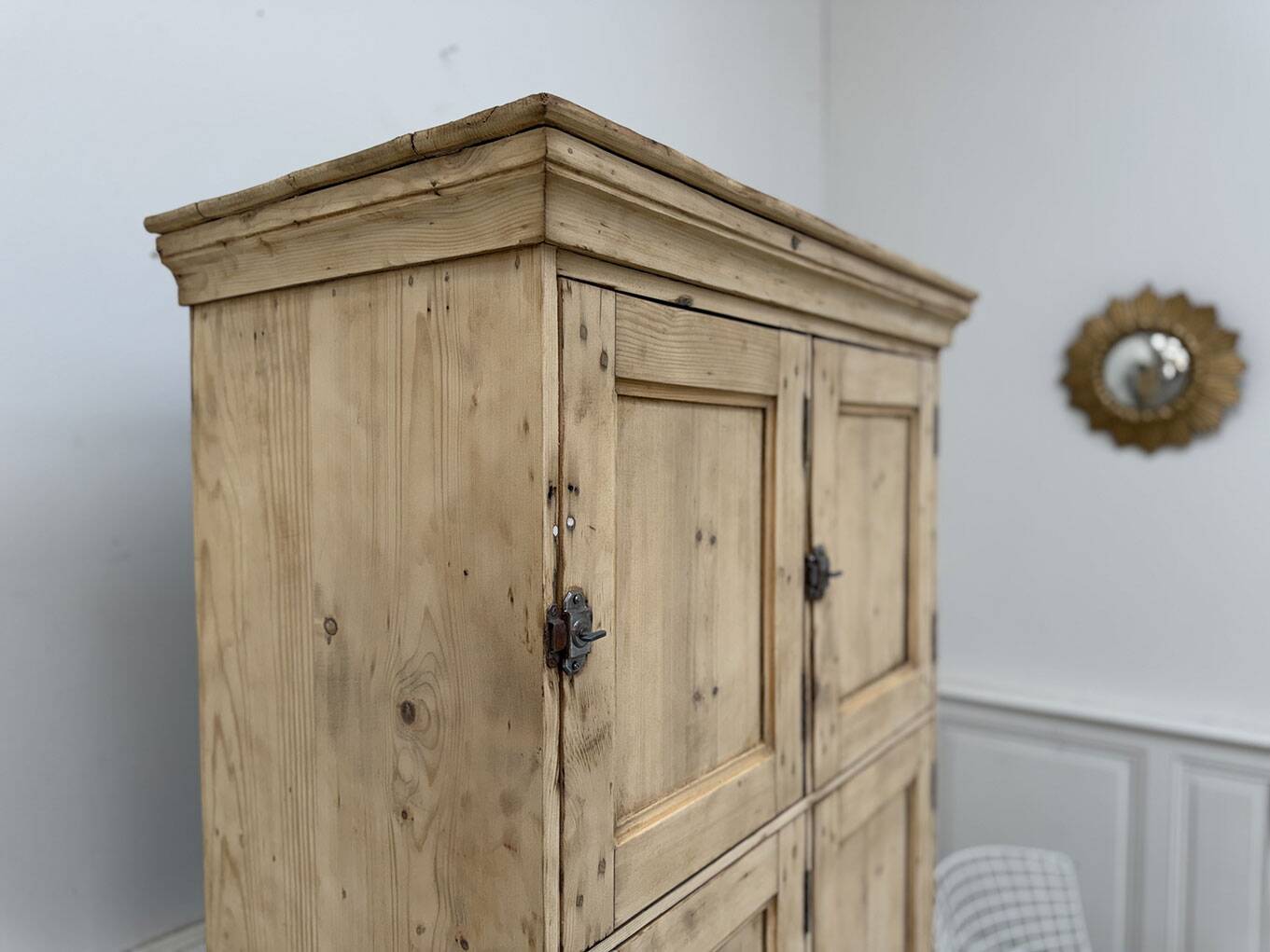 Vestiaire 1900 en sapin