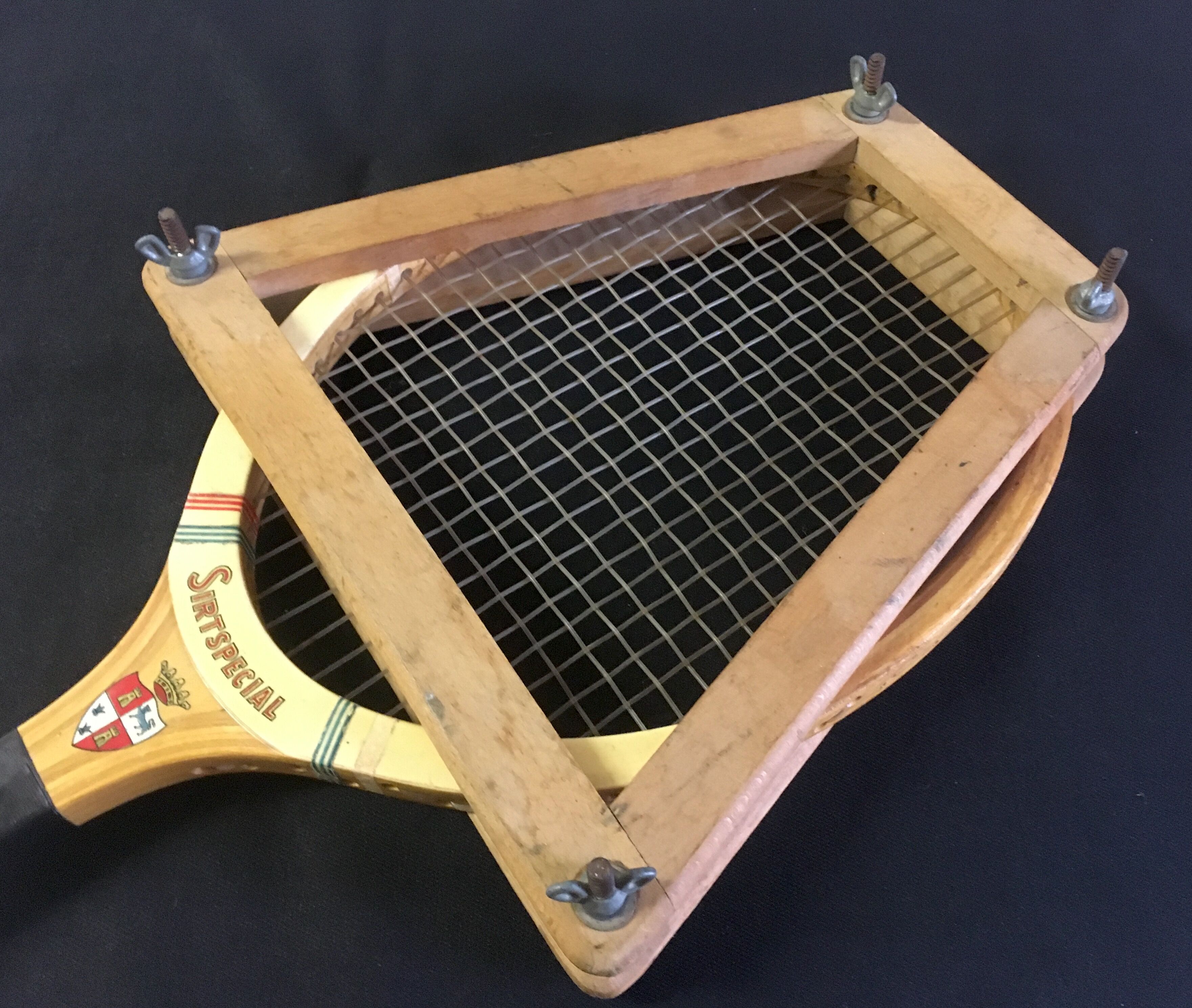 Wooden tennis racket - 70s