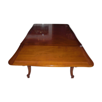 Dining table "Regency" in cherry tree 2 extensions