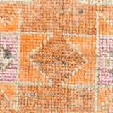 3x10 vintage runner rug, 89x312cm