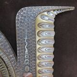 Giovanni  Schoeman Brutalist Cold Cast Metal Sculpture Fish Wall Hanging