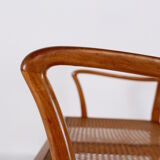 Cane bench by Rudolf Frank & Erwin Behr