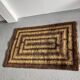 Scandinavian Rya Rug, 1960’s, 100% Wool, Mid Century