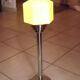 Year 60/70 Chrome and frosted glass lamp